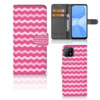 OPPO A73 5G | Telefoon Hoesje | Waves Pink