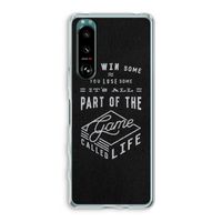 Life: Sony Xperia 5 III Transparant Hoesje