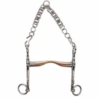 Harrys Horse Optimum GB dressuurstang zilver maat:12,5