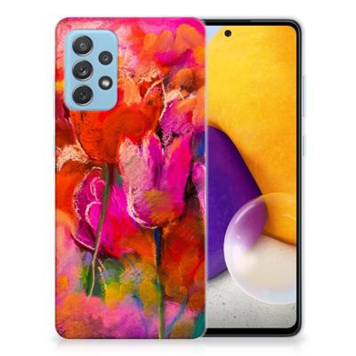 Smartphone hoesje Samsung Galaxy A72 Tulips