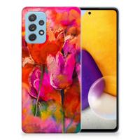 Smartphone hoesje Samsung Galaxy A72 Tulips