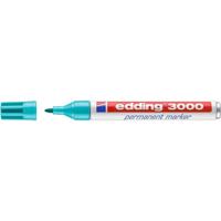Viltstift edding 3000 rond 1.5-3mm turquoise | 10 stuks