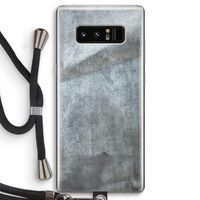 Grey Stone: Samsung Galaxy Note 8 Transparant Hoesje met koord