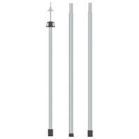 VidaXL Luifelstok telescopisch 102-260 cm aluminium