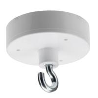 Ophang haak magneet - metaal - Dia 4,3 cm - spullen ophangen - Max 5 kilo