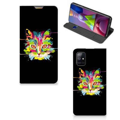 Samsung Galaxy M51 Magnet Case Cat Color Samsung Galaxy M51 Magnet Case Cat Color