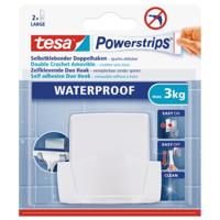 Tesa Powerstrips duohaak - waterproof - Verwijderbare haken - Opplak haken