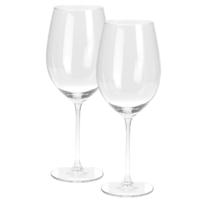 Wijnglazen - 12x stuks - glas - 540 ml - rode wijnglazen Wijnglazen - 12x stuks - glas - 540 ml - rode wijnglazen