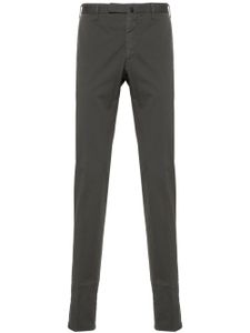 Incotex pantalon en coton à coupe fuselée - Gris