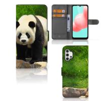 Samsung Galaxy A32 5G | Telefoonhoesje | Met pasjeshouder | Panda