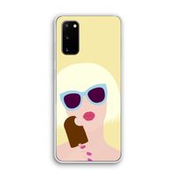 Ice cream: Samsung Galaxy S20 Transparant Hoesje