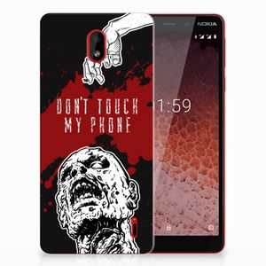 Nokia 1 Plus Silicone-hoesje Zombie Blood