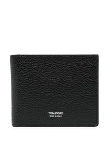 TOM FORD portefeuille pliant T Icon - Noir