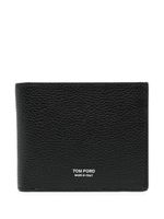 TOM FORD portefeuille pliant T Icon - Noir