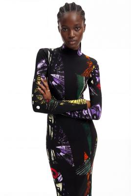 Arty midi-jurk M. Christian Lacroix - BLACK - M