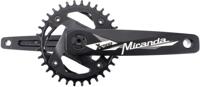 MIRANDA crankstel "modular mrtb chainflow 3d" crankset mod.mrtb chainflow 3d 34t