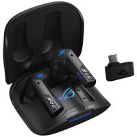 Asus ROG Cetra True Wireless Speednova In Ear oordopjes Gamen Bluetooth Stereo Zwart Noise Cancelling Oplaadbox - thumbnail