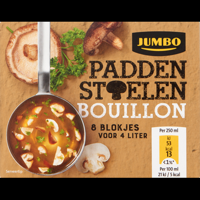 Jumbo Paddenstoelen Bouillon Blokjes 8 Stuks