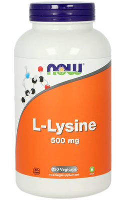 Now L Lysine 500mg Capsules