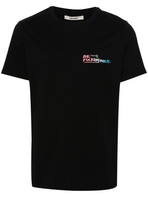 Zadig&Voltaire t-shirt Ted à imprimé photographique - Noir