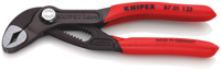 Knipex Cobra® Hightech-Waterpomptang | 125 mm Lengte | Anti-Slip | Kunststof Bekleed | Grijs Geatramenteerd - 87 01 125 SB