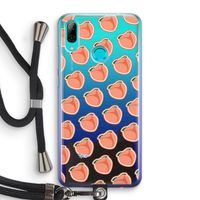 Just peachy: Huawei P Smart (2019) Transparant Hoesje met koord