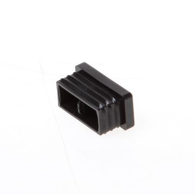 Vierk.insteekdop zwart 40x20mm
