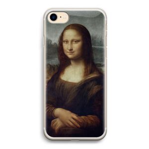 Mona Lisa: iPhone 7 Transparant Hoesje
