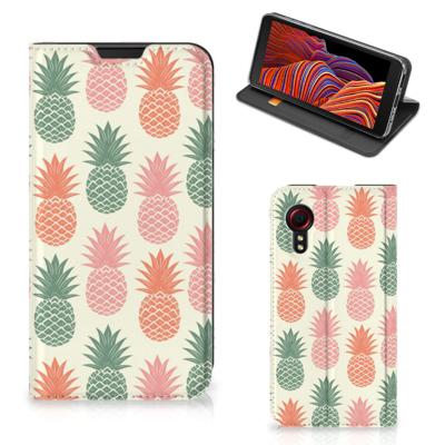 Samsung Galaxy Xcover 5 | Flip Style Cover | Ananas
