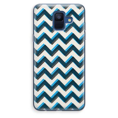 Onderbroken lijn: Samsung Galaxy A6 (2018) Transparant Hoesje