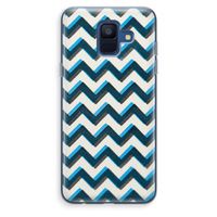 Onderbroken lijn: Samsung Galaxy A6 (2018) Transparant Hoesje