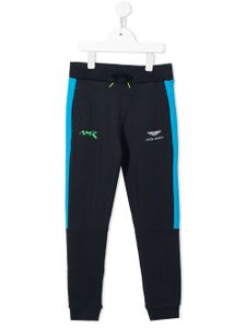 Hackett Kids pantalon de jogging à logo imprimé - Bleu