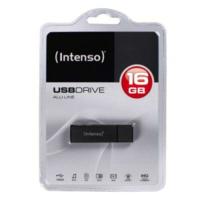 USB stick INTENSO ALU LINE 16 GB Antraciet 16 GB USB stick