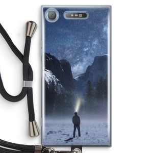 Wanderlust: Sony Xperia XZ1 Transparant Hoesje met koord