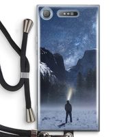 Wanderlust: Sony Xperia XZ1 Transparant Hoesje met koord