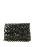 CHANEL Pre-Owned sac porté épaule à matelassage losanges - Noir - thumbnail