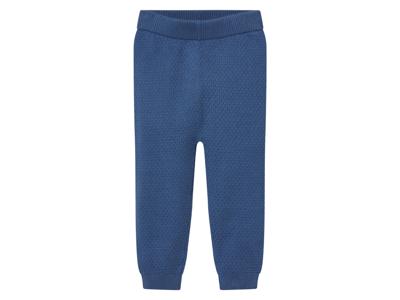 lupilu Gebreide baby broek (Blauw, 74/80)