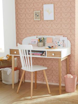 Juniorbureau CONFETTI wit