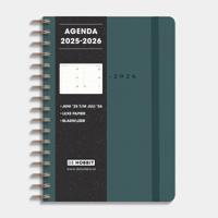 Luxe A5 Ringbandagenda 2025 - 2026 Suede Look