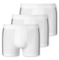 Schiesser Boxershorts 95/5 zachte band wit 3-Pack