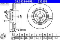 Powerdisc Remschijf 24033201581