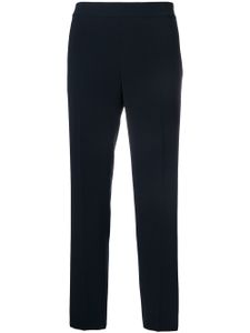 Alberto Biani pantalon de costume crop - Bleu