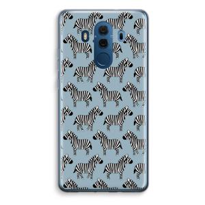 Zebra: Huawei Mate 10 Pro Transparant Hoesje