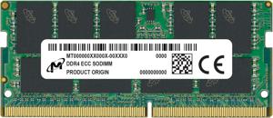 Micron MTA9ASF2G72HZ-3G2R Werkgeheugenmodule voor laptop DDR4 16 GB 1 x 16 GB ECC 3200 MHz 260-pins SO-DIMM CL22 MTA9ASF2G72HZ-3G2R