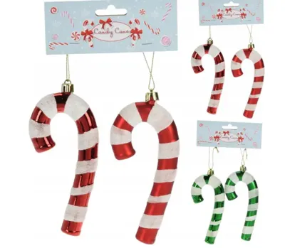 ZUURSTOK HANGDECO 13CM 2STS ASSORTI