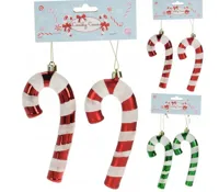 ZUURSTOK HANGDECO 13CM 2STS ASSORTI