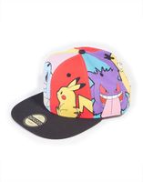 Pokemon Snapback Cap Multi Pop Art - thumbnail