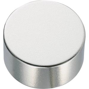 TRU COMPONENTS 1572118 Permanente magneet Rond (Ø x h) 5 mm x 2 mm N35EH 1.18 - 1.2 T Grenstemperatuur (max.): 200 °C