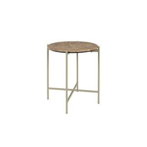 Housecraft Living Tooz bijzettafel Rond 40 cm Marmer Beige