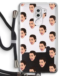Ugly Cry Call: Honor 6X Transparant Hoesje met koord